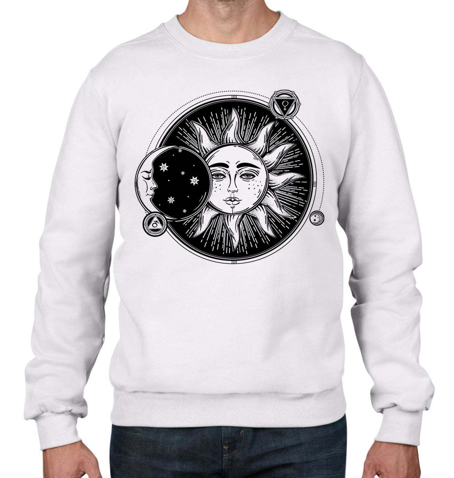 moon and sun sweatshirt