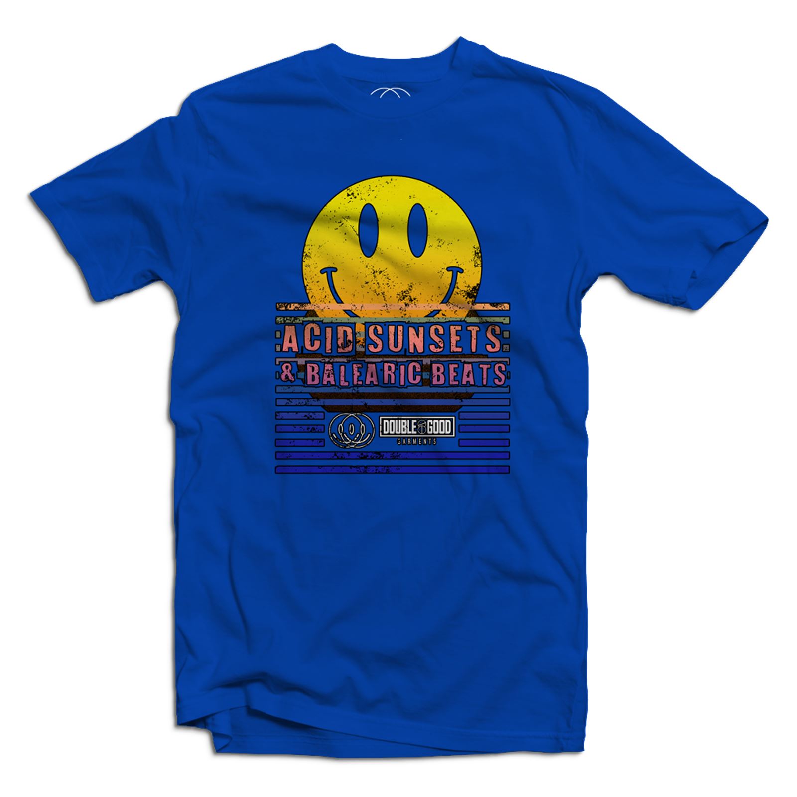 Camiseta para hombre Acid Sunset Balaeric Beats EDM Acid House Music Techno Rave - Imagen 7 de 7