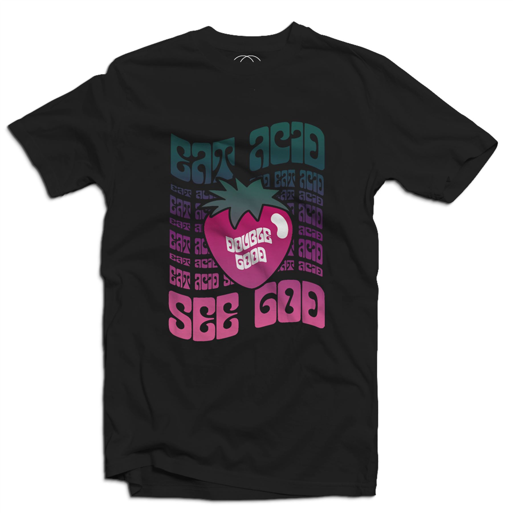 Herren-T-Shirt Eat Acid See God LSD House Music Rave - Bild 4 von 5