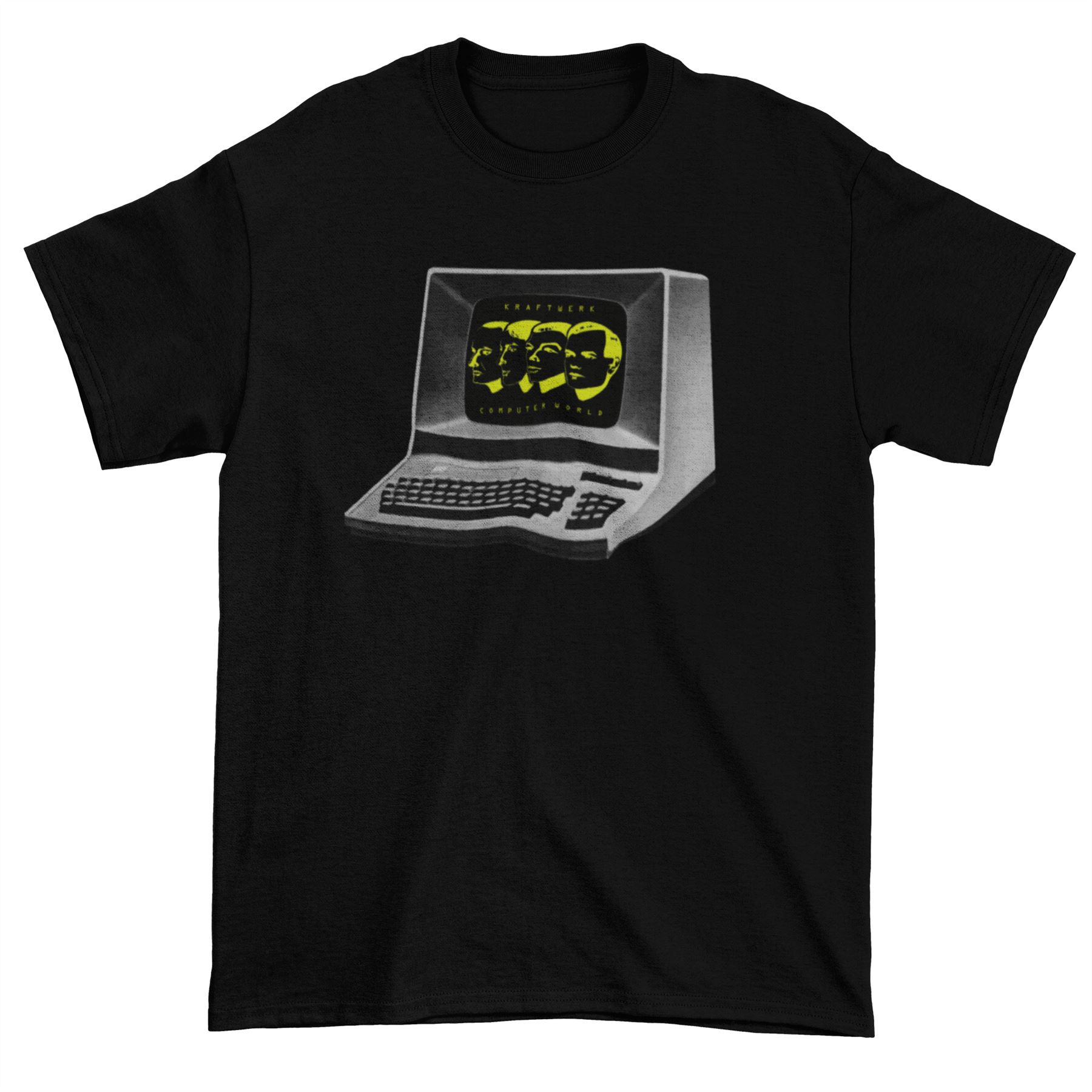 Kraftwerk Computer World T Shirt - Krautrock Electronica Synth Pop Autobahn - Picture 4 of 5