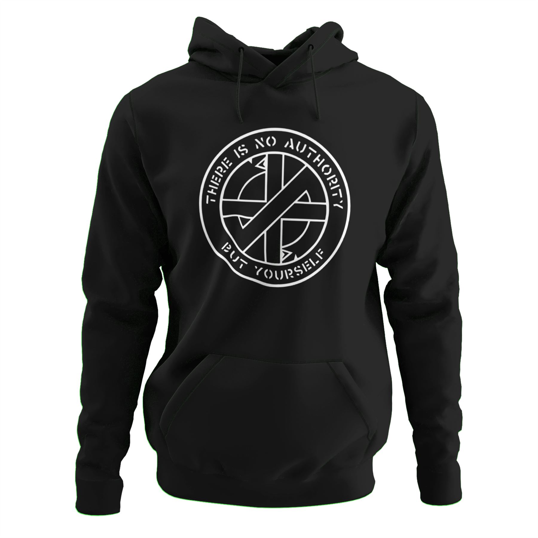 Crass No Authority But Yourself T-Shirt - Hardcore Punk Anarchist - Bild 8 von 9
