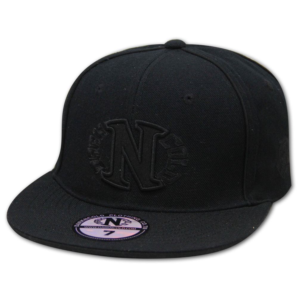 Dark n Cold Egg Logo Fitted Baseball Cap Black - Produktbild 6