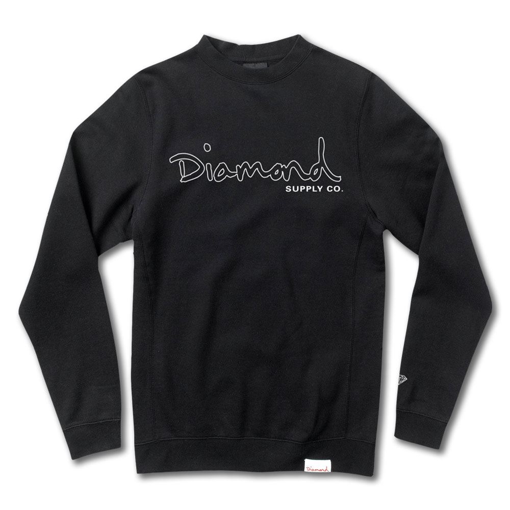 Diamond Supply Co OG Script Trace Sweatshirt Schwarz | New Style
Diamond Supply Co OG Script Trace Sweatshirt Schwarz | New Style