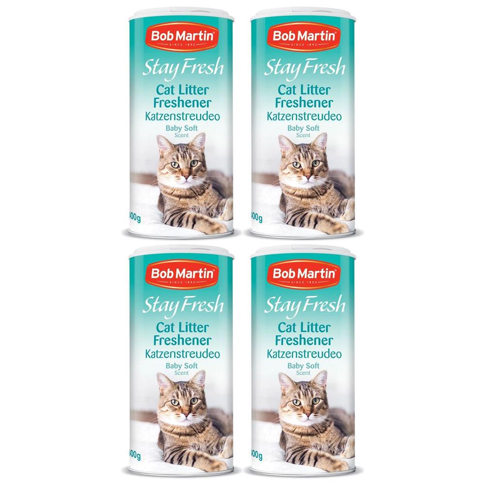Bob Martin Cat Litter Freshener Stay Fresh Baby Soft Scent Powder