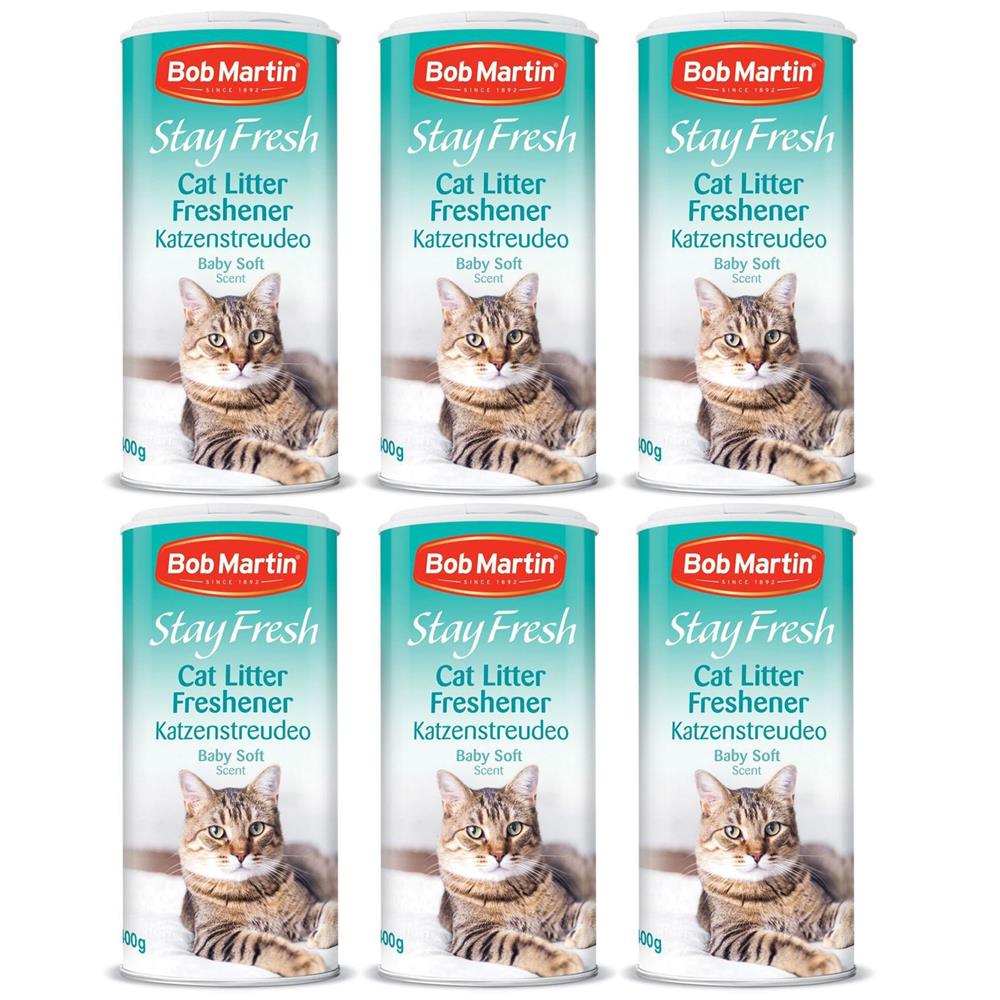 Bob Martin Cat Litter Freshener Stay Fresh Baby Soft Scent Powder