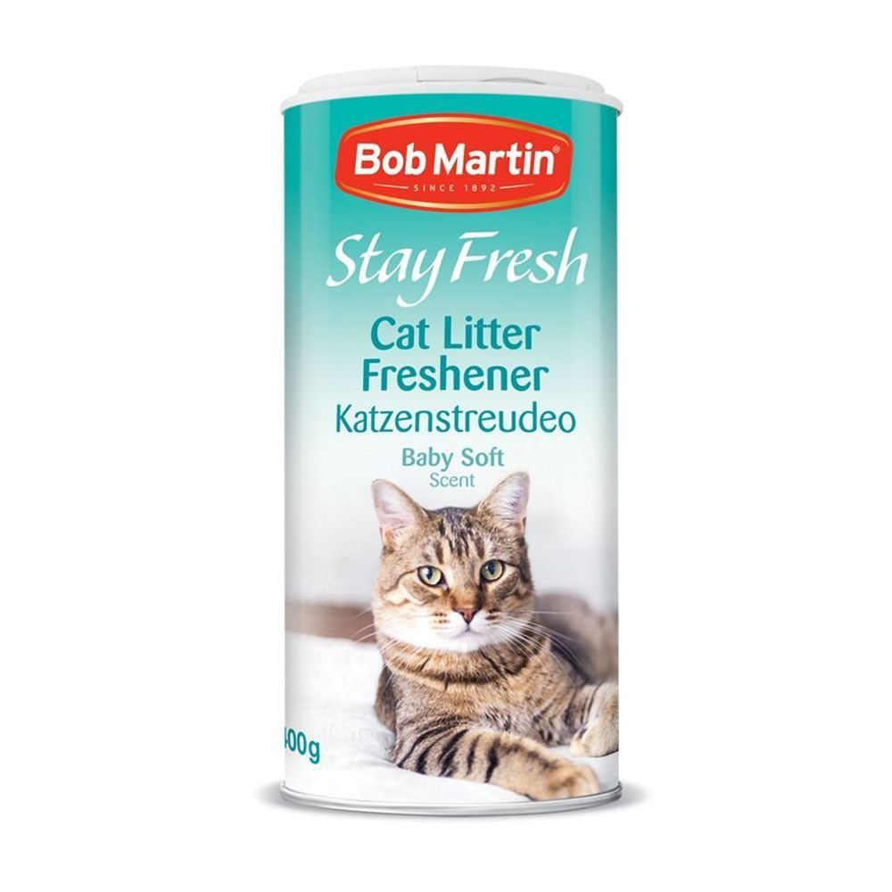 Bob Martin Cat Litter Freshener Spring Fresh 400g Kitten Pet Litter