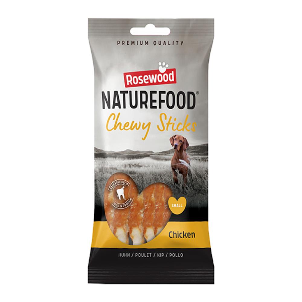 Rosewood Naturefood Dog Treats Chewy Sticks Chicken, Duck, Beef or Lamb - Picture 4 of 11