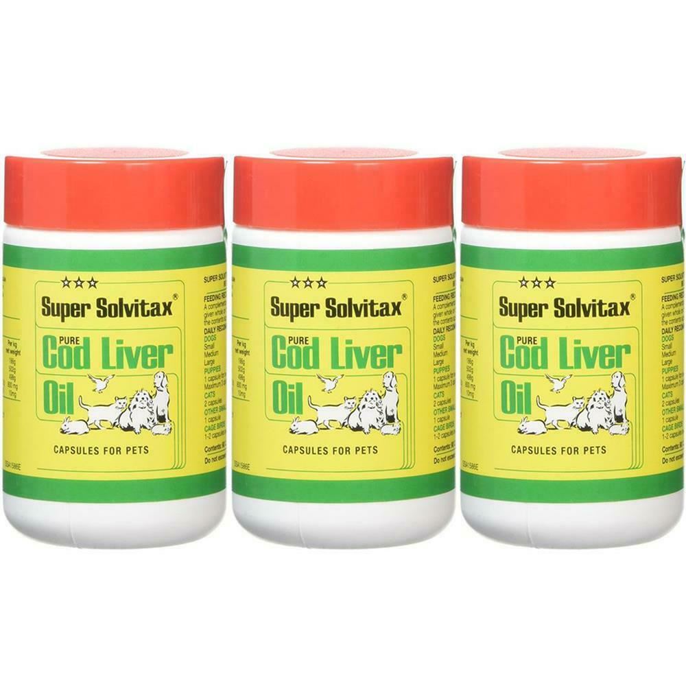 Super Solvitax Cod Liver Oil & Tablets Dogs Cats Ponies & Birds, Small Animals eBay