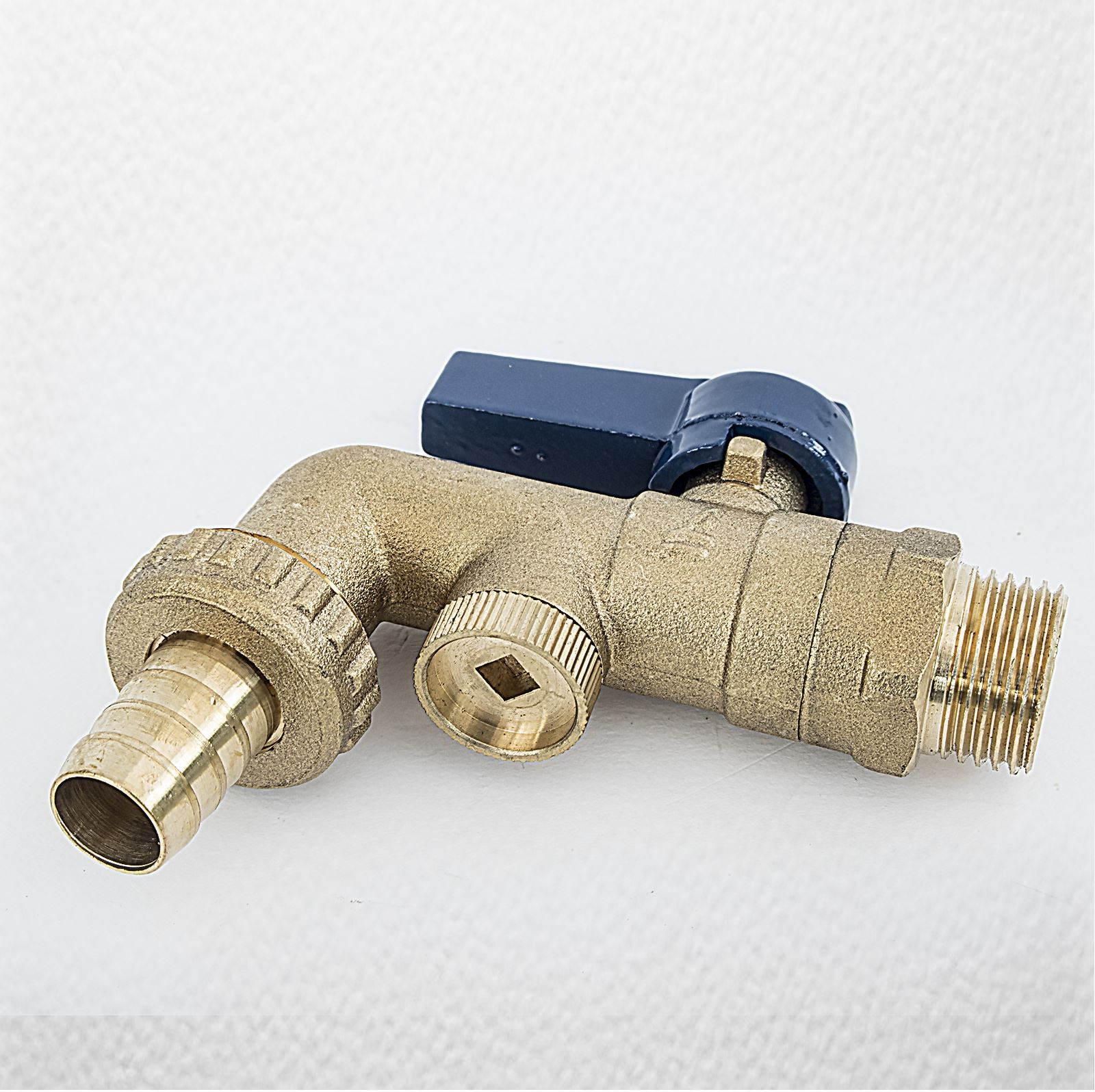 HU BIBCOCK 1/2" BS1010 QTR TURN 1/2 Quality Brass Lever Bib Tap DCV