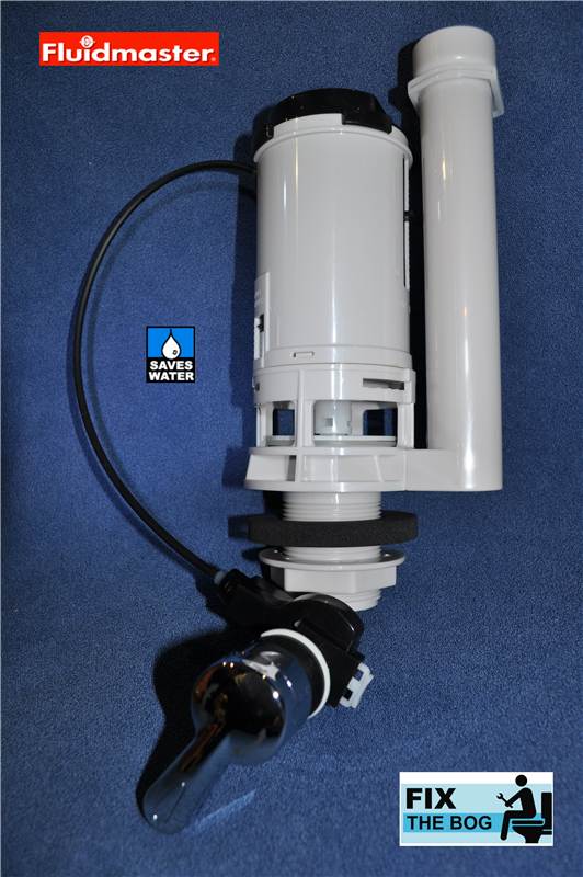 Fluidmaster PRO750UK LEVER Operated Cable Dual Flush Valve Save WATER