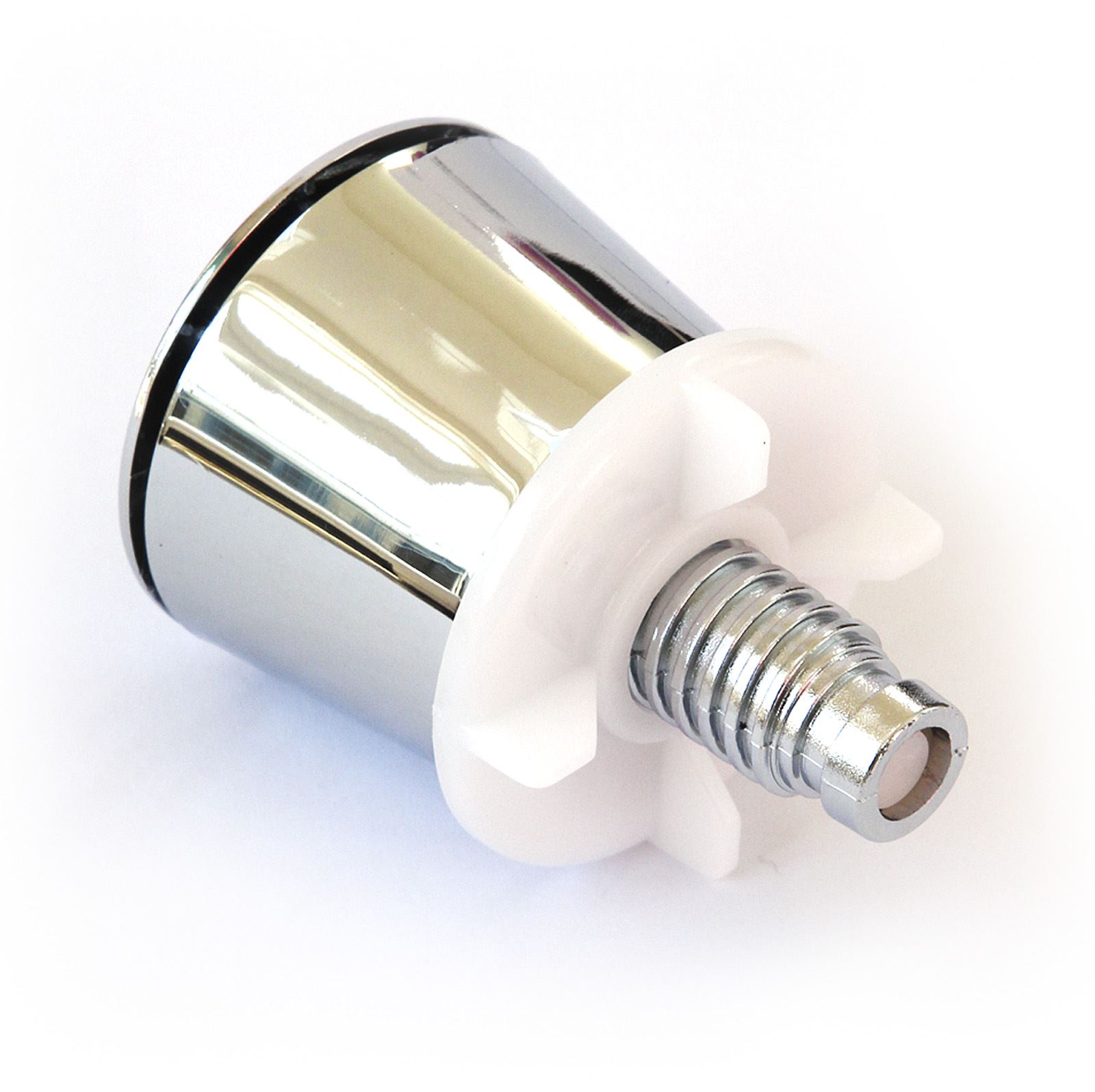 DERWENT MACDEE KAYLA 2" DUAL FLUSH DROP VALVE SYPHON & CHROME PUSH