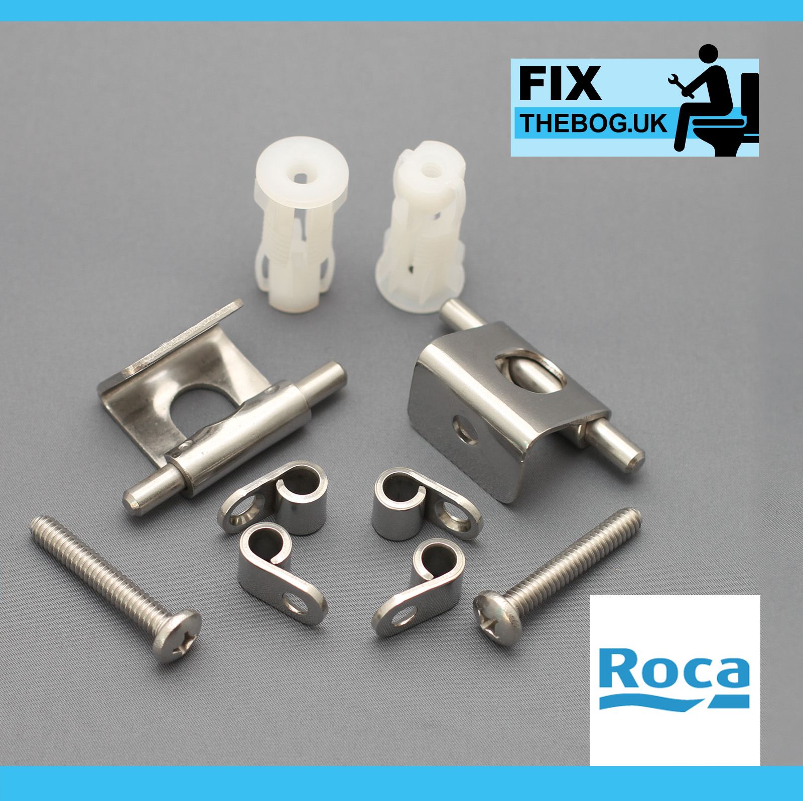 Roca Toilet Seat Hinges To Suit Sydney/Girelda Seat AI0006500R