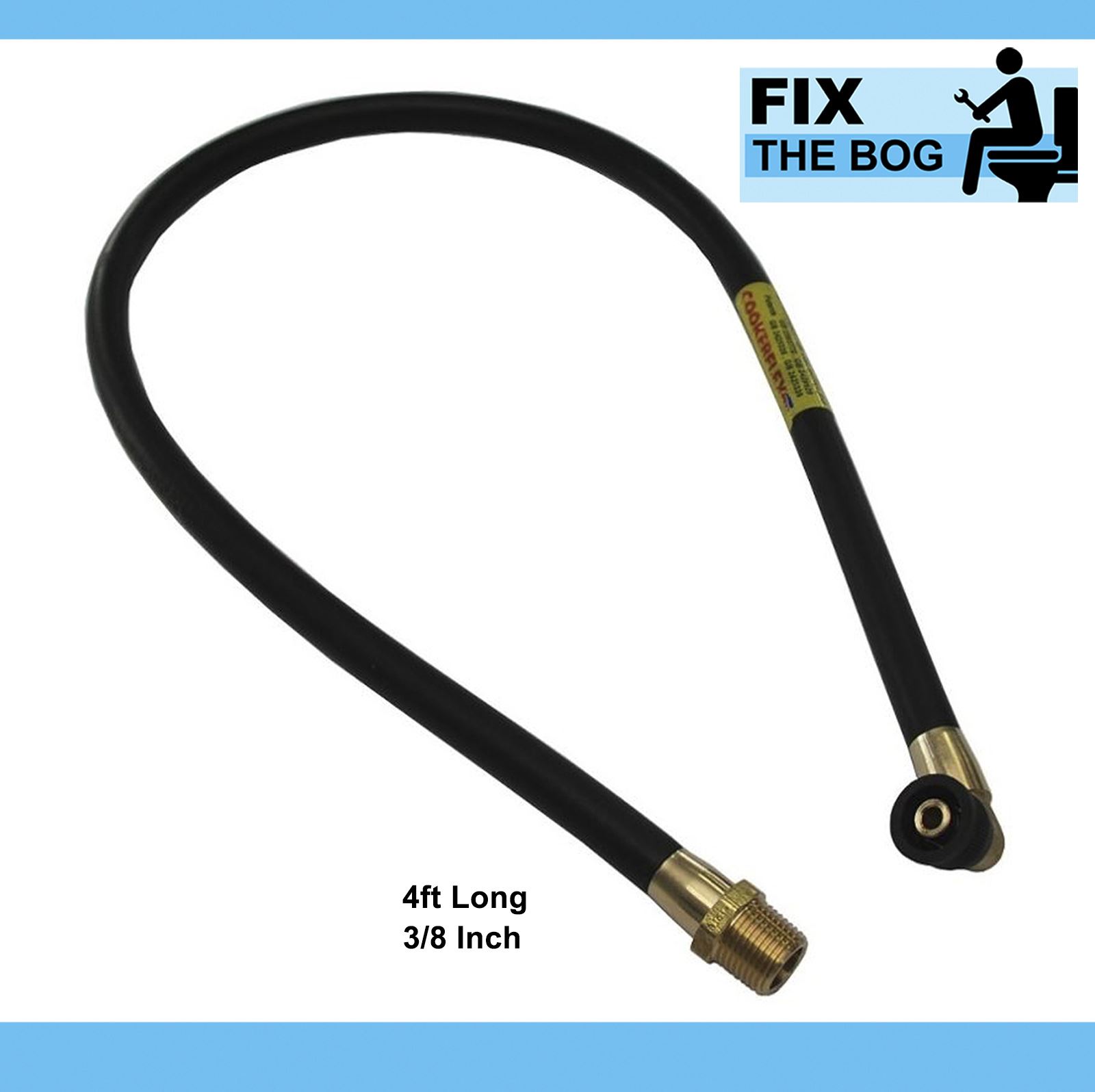 Cooker hose 4ft x 3/8" micropoint NG BS6691 eBay