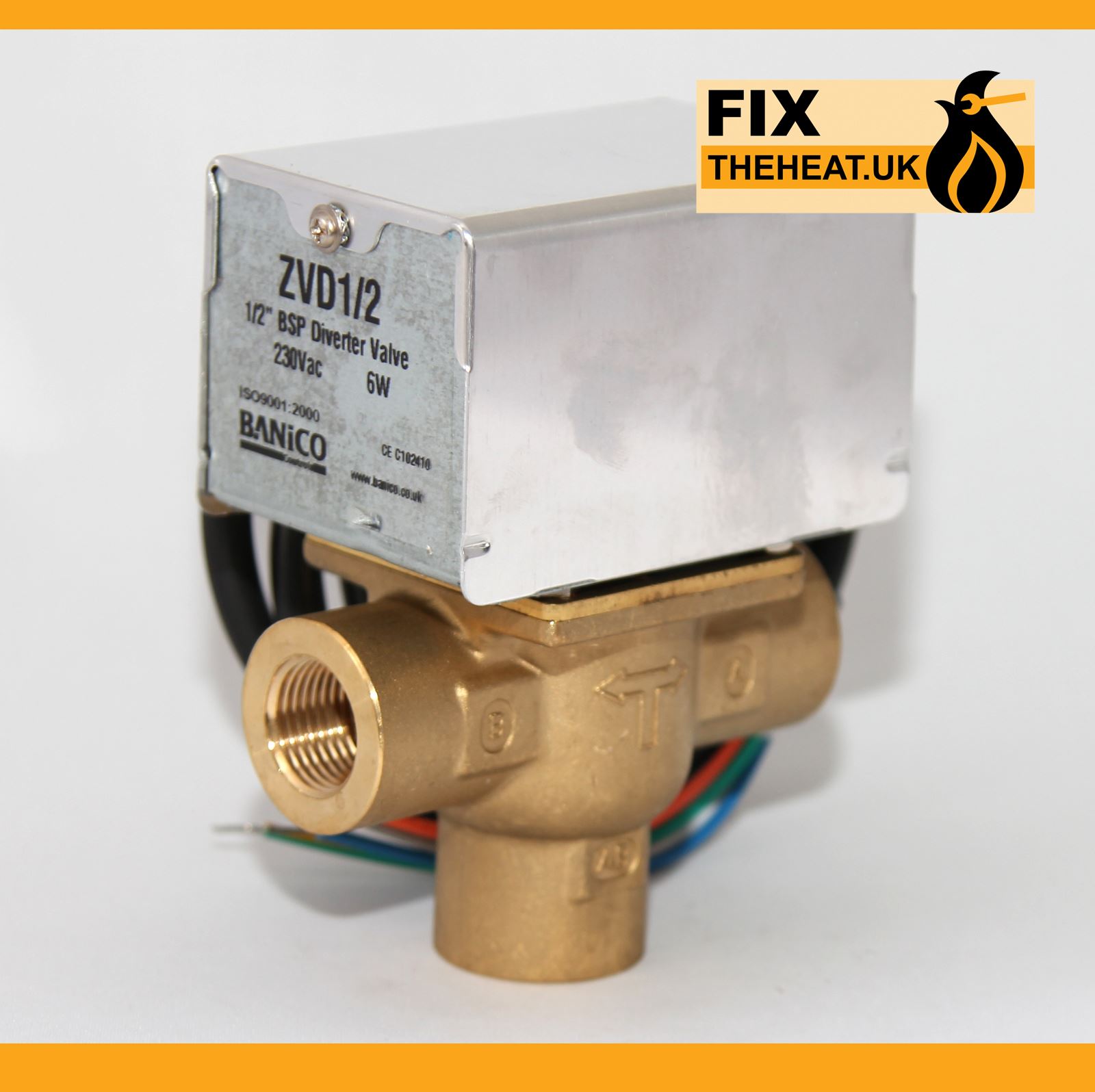 MOTORISED Diverter Priority VALVE ACTUATOR 3 PORT 22mm CAN REPLACE