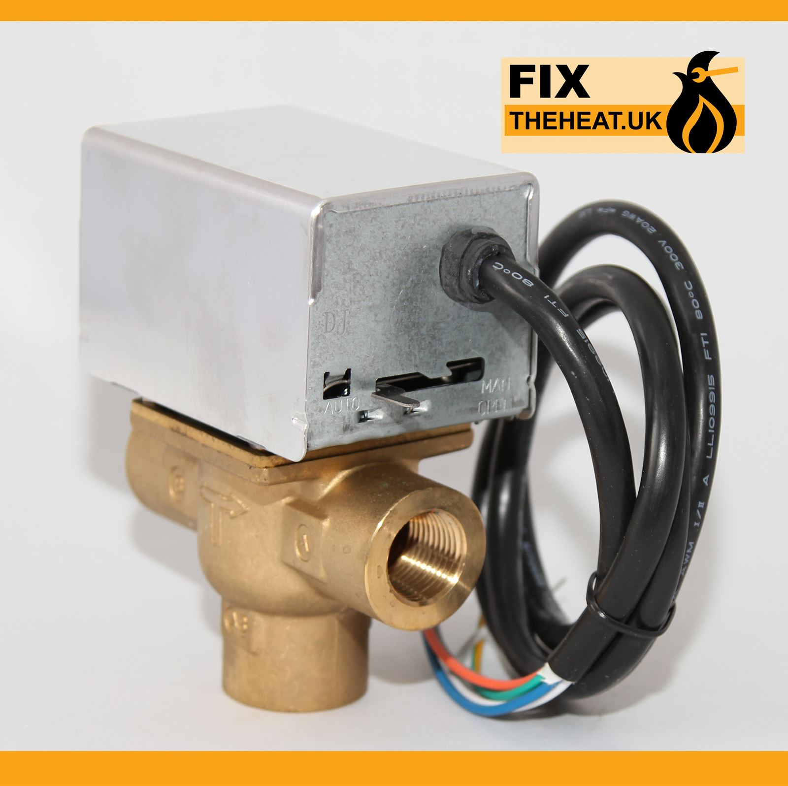 MOTORISED Diverter Priority VALVE ACTUATOR 3 PORT 22mm CAN REPLACE