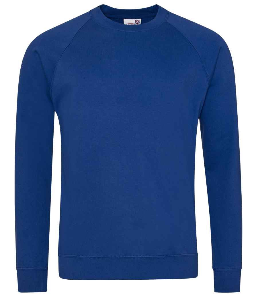 AWDis Academy Senior Raglan Sweatshirt School Uniform Casual - Picture 5 of 13