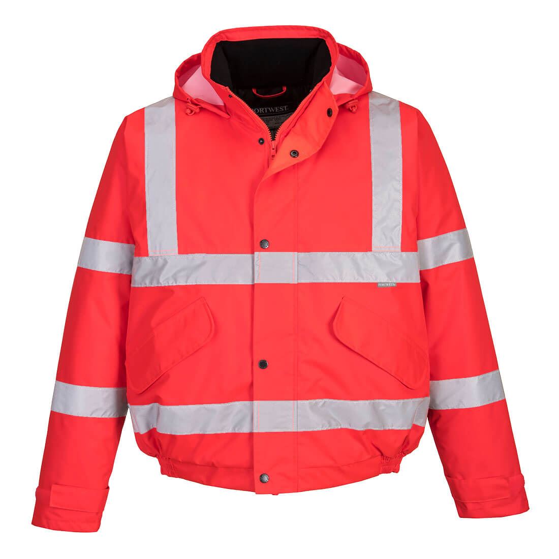 PORTWEST Hi-Vis Winter Bomber Jacket S463 - Picture 3 of 4