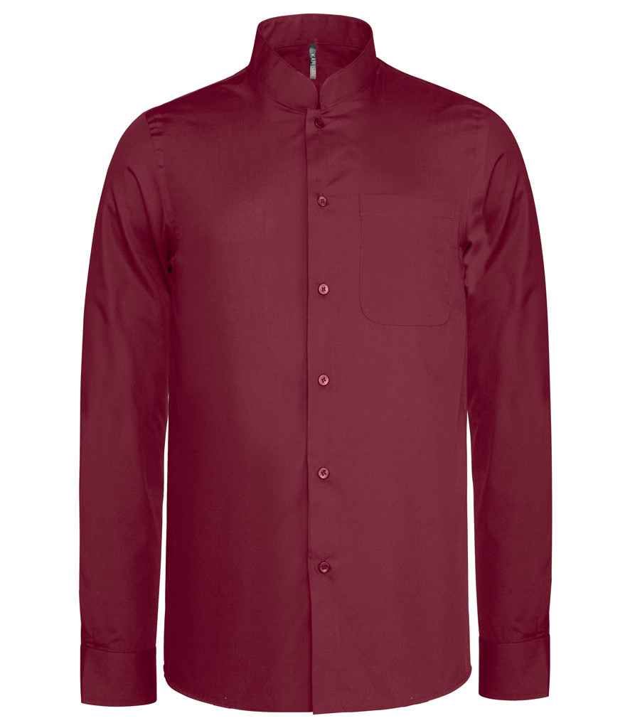 Kariban Long Sleeve Mandarin Collar Shirt KB515