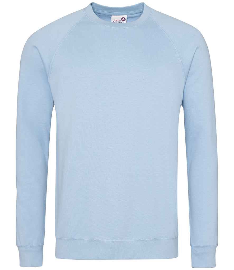 AWDis Academy Senior Raglan Sweatshirt School Uniform Casual - Picture 13 of 13