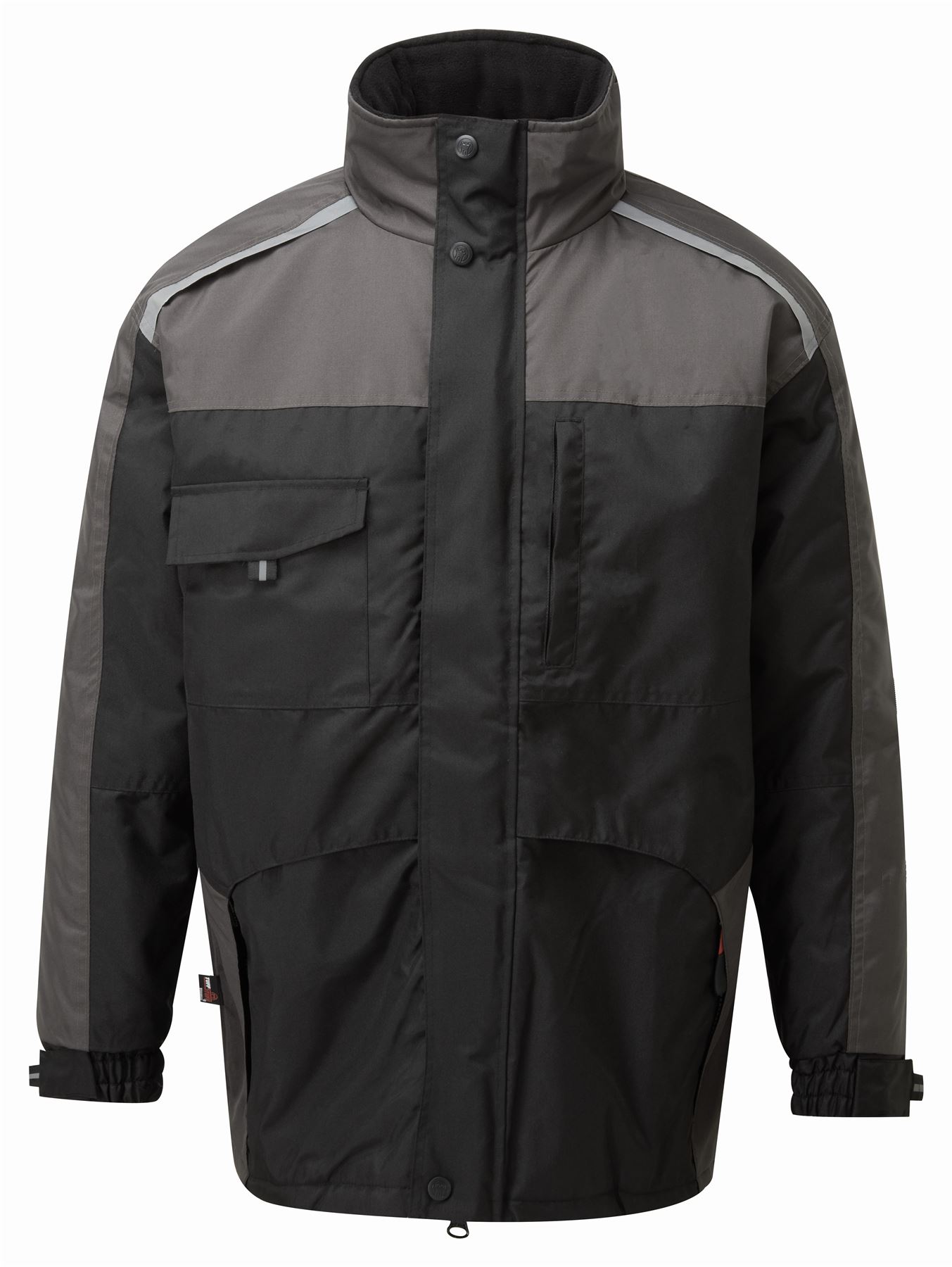 TUFFSTUFF Cleveland Jacket Water Resistant Hood Windproof Fleece Lined 299 - Picture 5 of 7