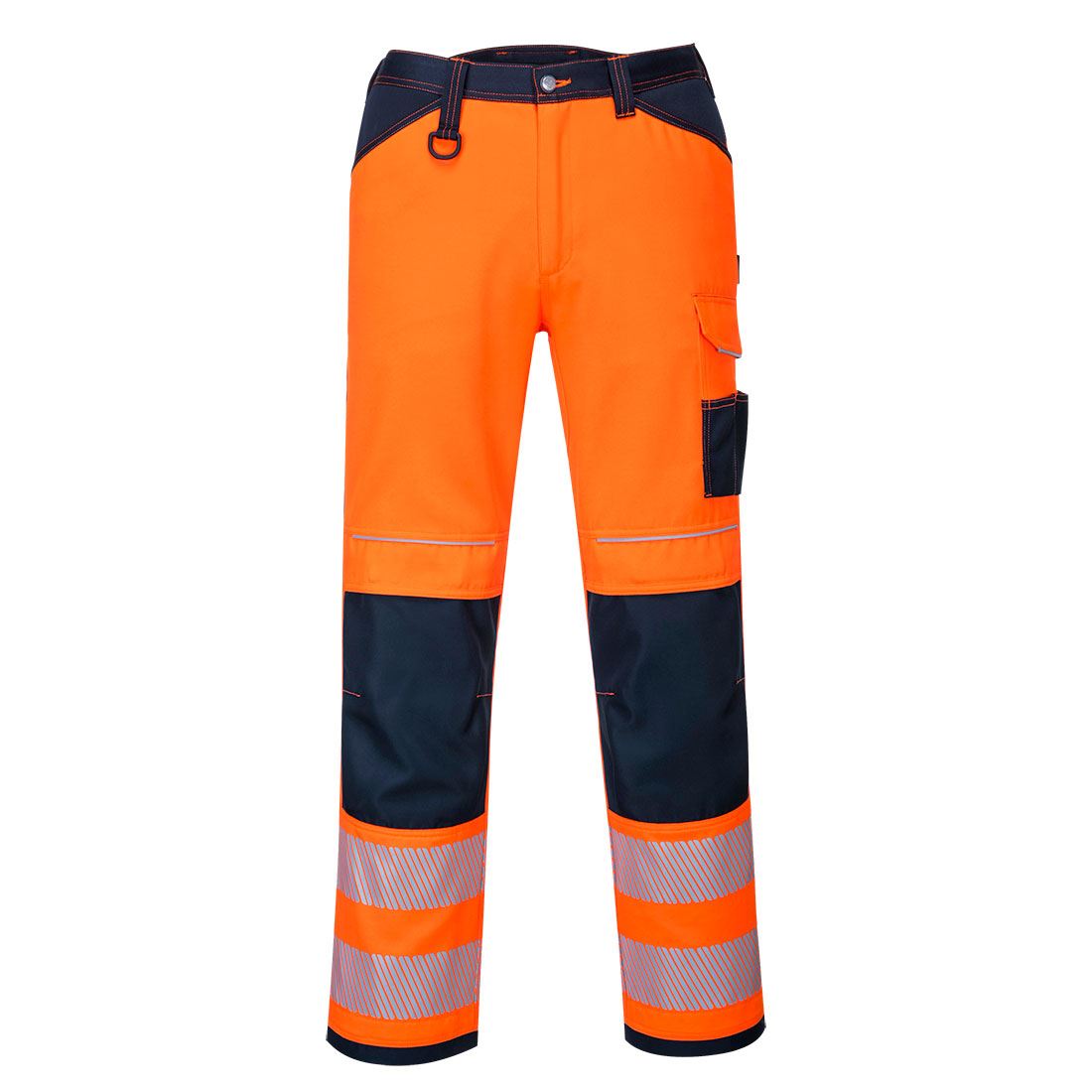 PORTWEST PW3 Hi-Vis Work Trousers PW340 - Picture 3 of 5