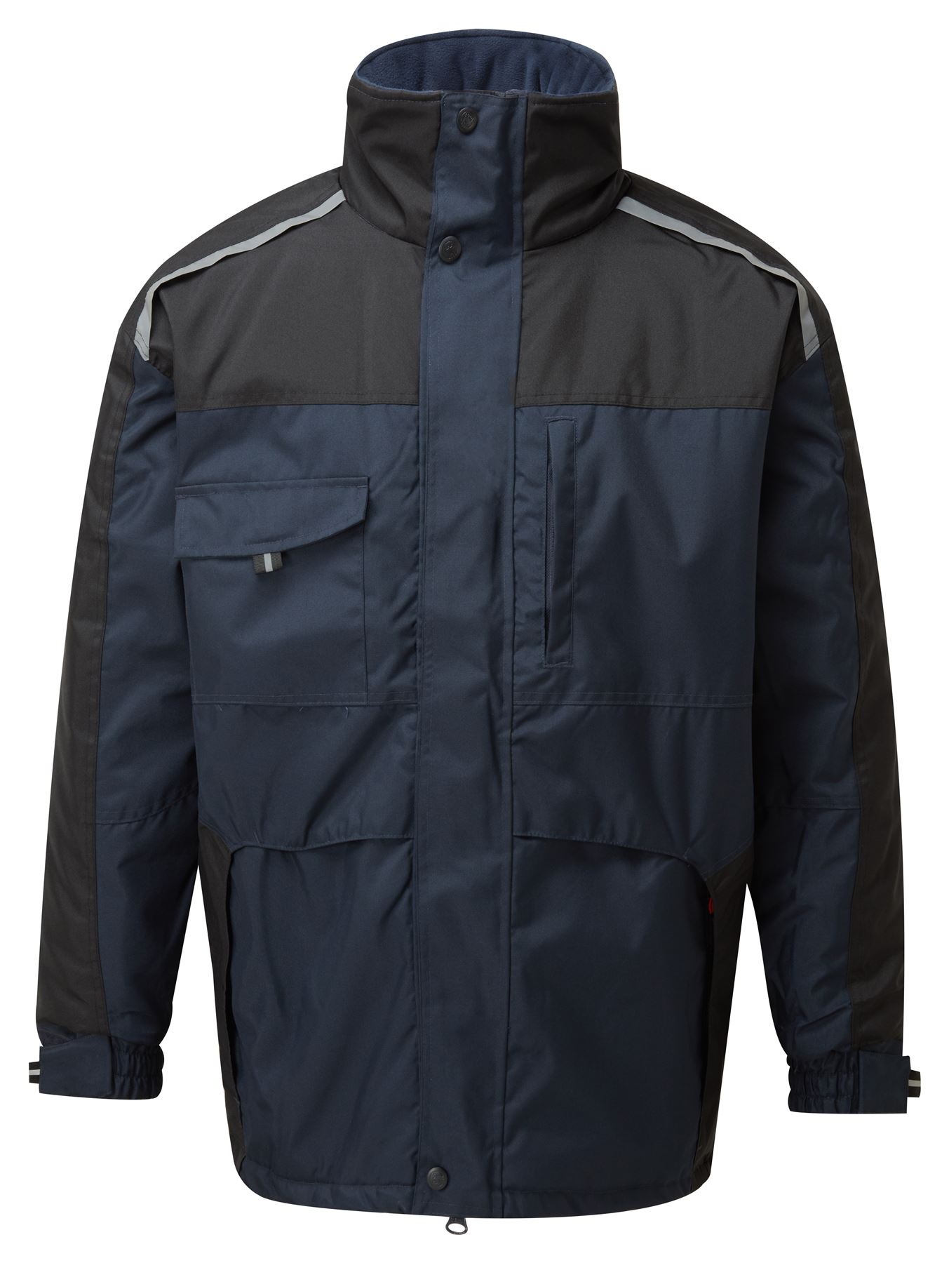 TUFFSTUFF Cleveland Jacket Water Resistant Hood Windproof Fleece Lined 299 - Picture 7 of 7