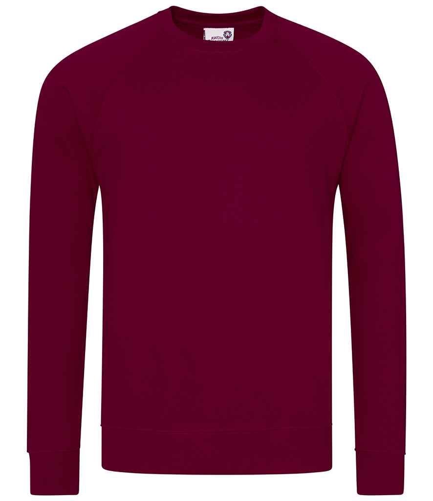AWDis Academy Senior Raglan Sweatshirt School Uniform Casual - Picture 3 of 13