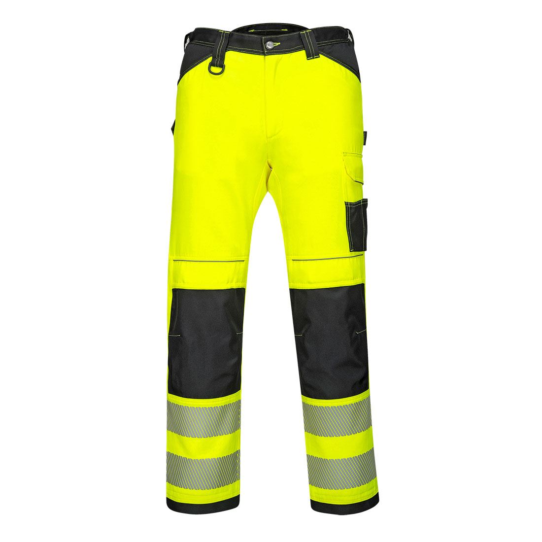 PORTWEST PW3 Hi-Vis Work Trousers PW340 - Picture 4 of 5