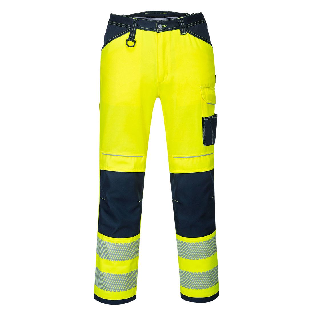 PORTWEST PW3 Hi-Vis Work Trousers PW340 - Picture 5 of 5