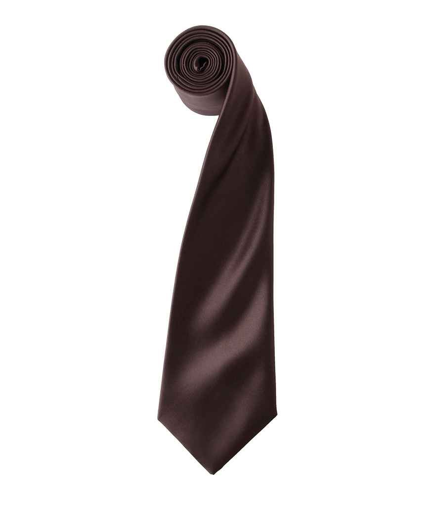 Premier 'Colours' Satin Tie PR750 - Picture 6 of 39