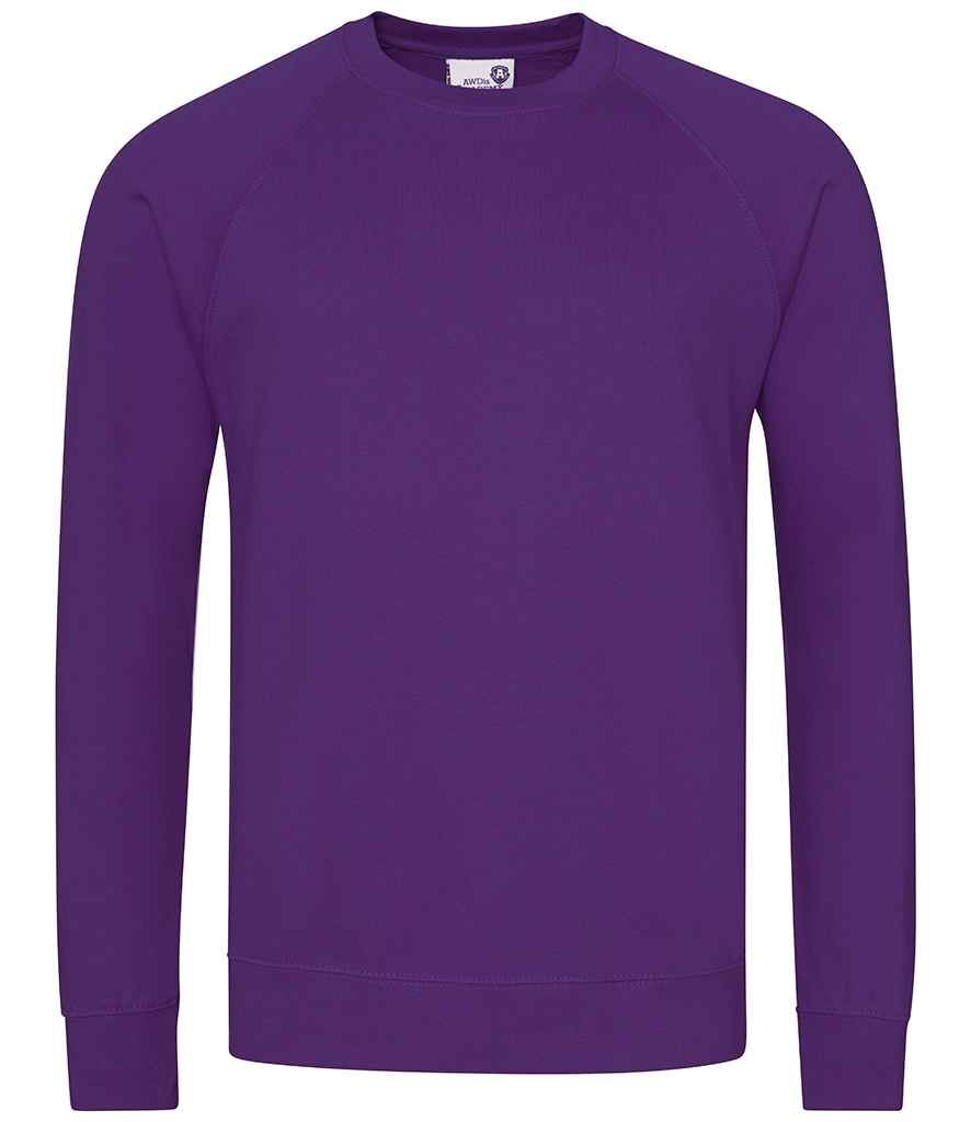 AWDis Academy Senior Raglan Sweatshirt School Uniform Casual - Picture 10 of 13