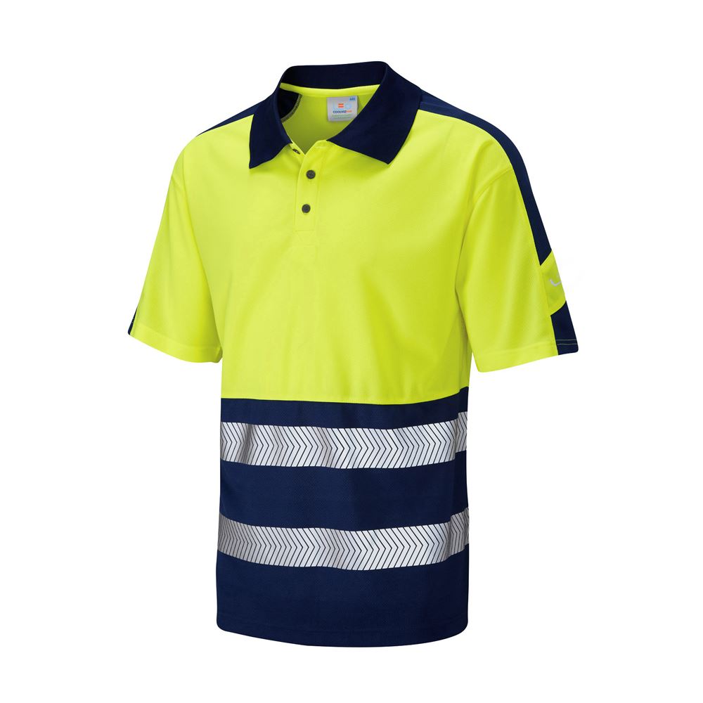 Leo Workwear Watersmeet Leo Ecoviz Performance+ Polo Doble Color - Imagen 3 de 3