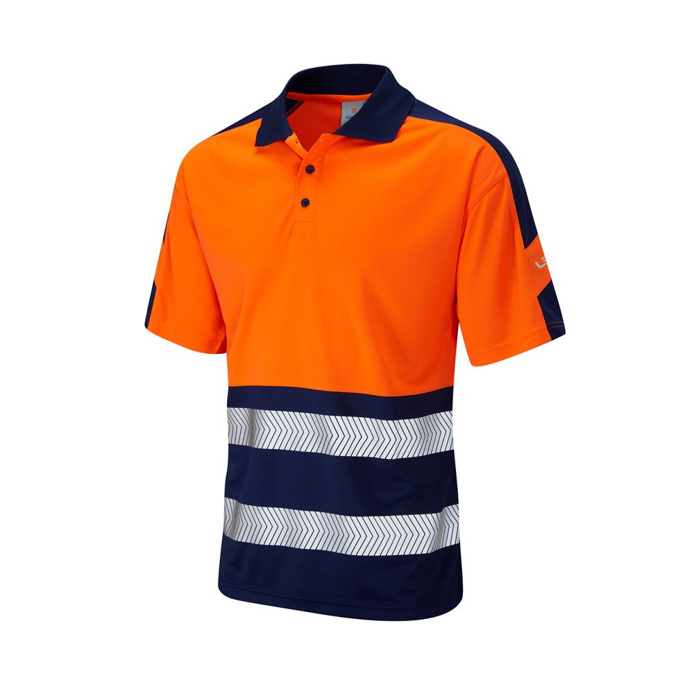 Leo Workwear Watersmeet Leo Ecoviz Performance+ Polo Doble Color - Imagen 2 de 3