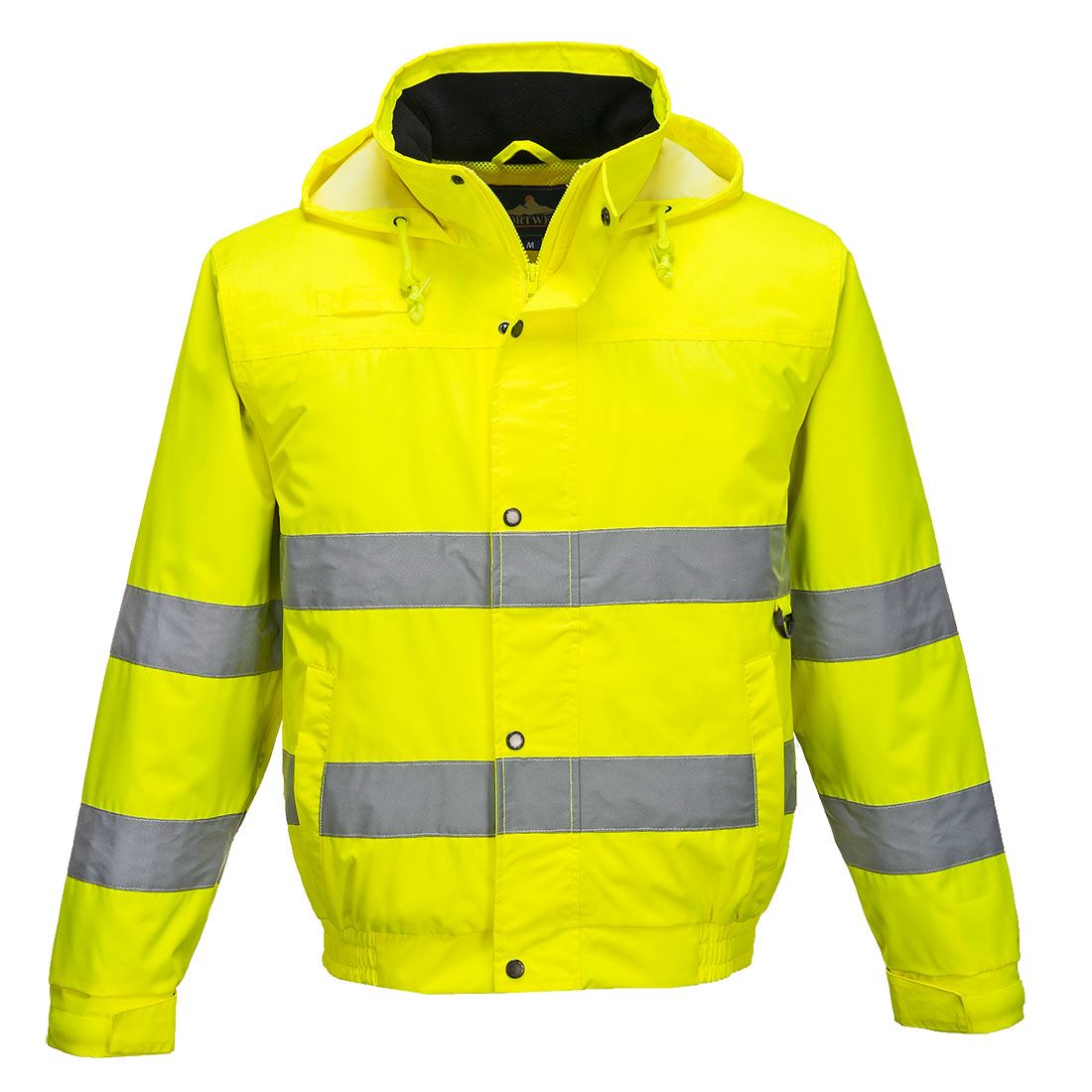 PORTWEST Hi-Vis Rain Lite Bomber Jacket S161 - Picture 6 of 7