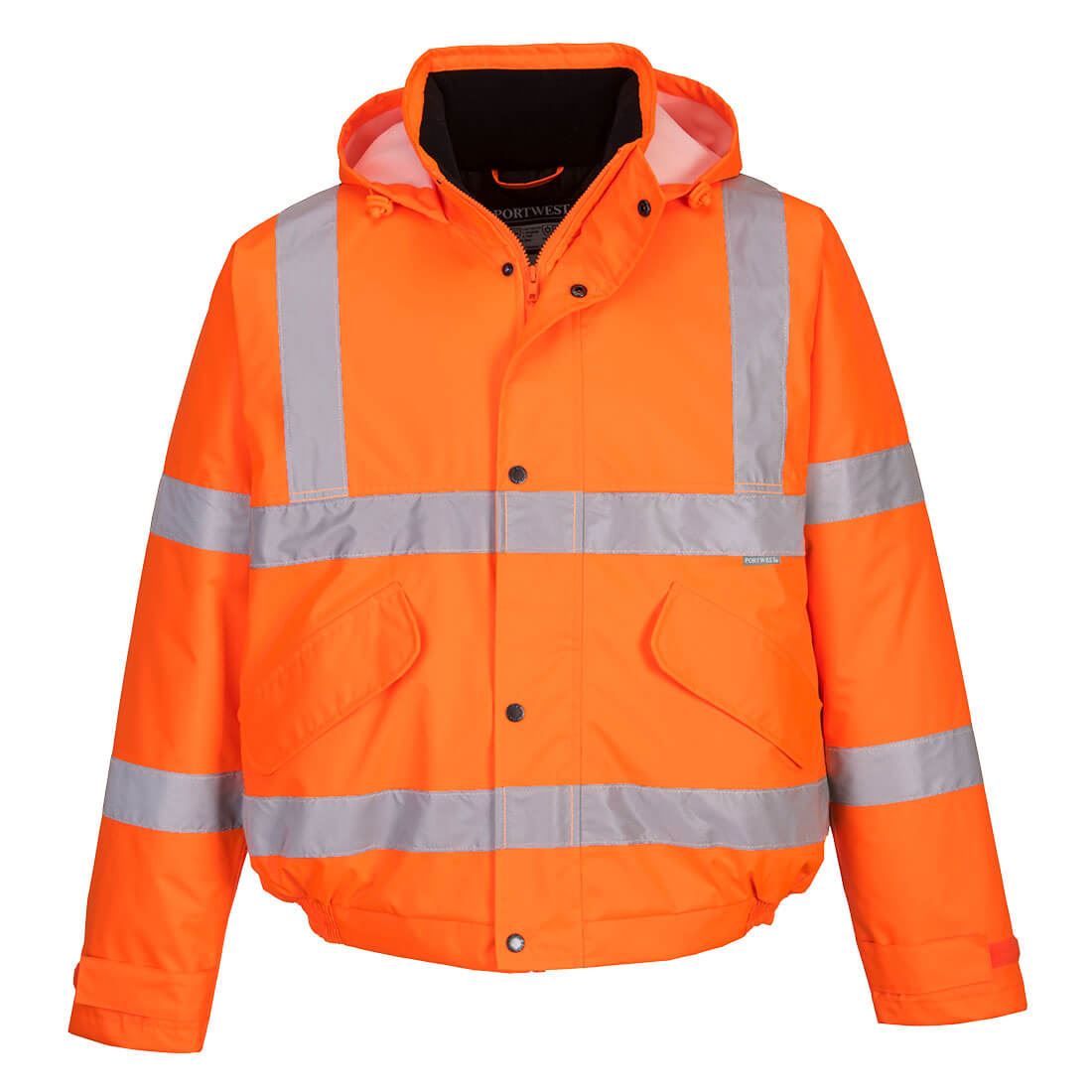PORTWEST Hi-Vis Winter Bomber Jacket S463 - Picture 2 of 4