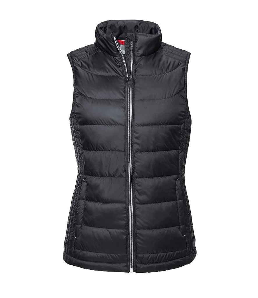 Russell Ladies Nano Padded Bodywarmer Windproof Breathable Zip Pockets Casual - Picture 2 of 5