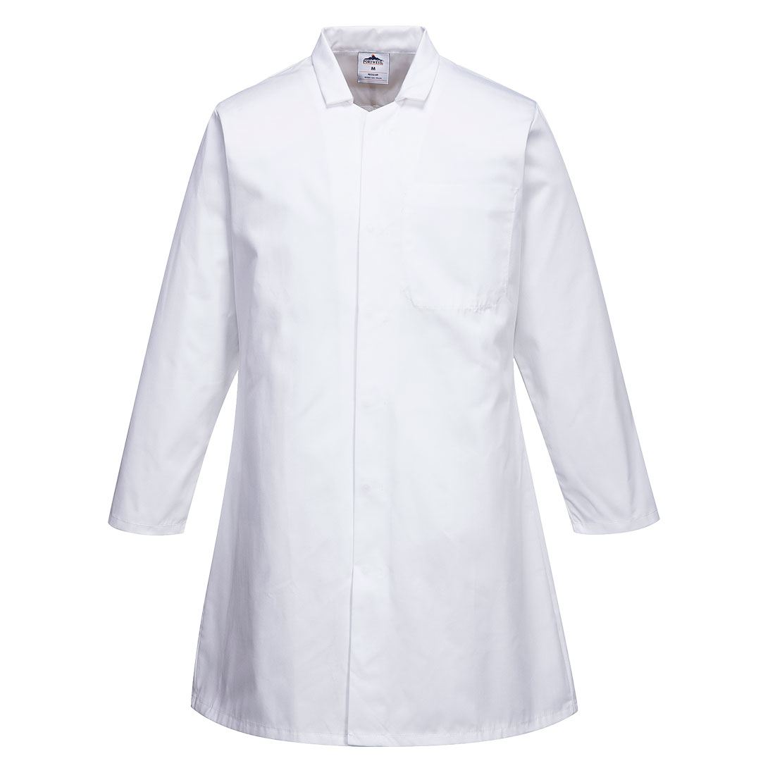 PORTWEST Mens Food Coat One Pocket Durable Non Shrinking 2202 - Picture 4 of 4