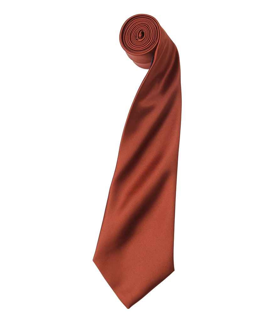 Premier 'Colours' Satin Tie PR750 - Picture 8 of 39