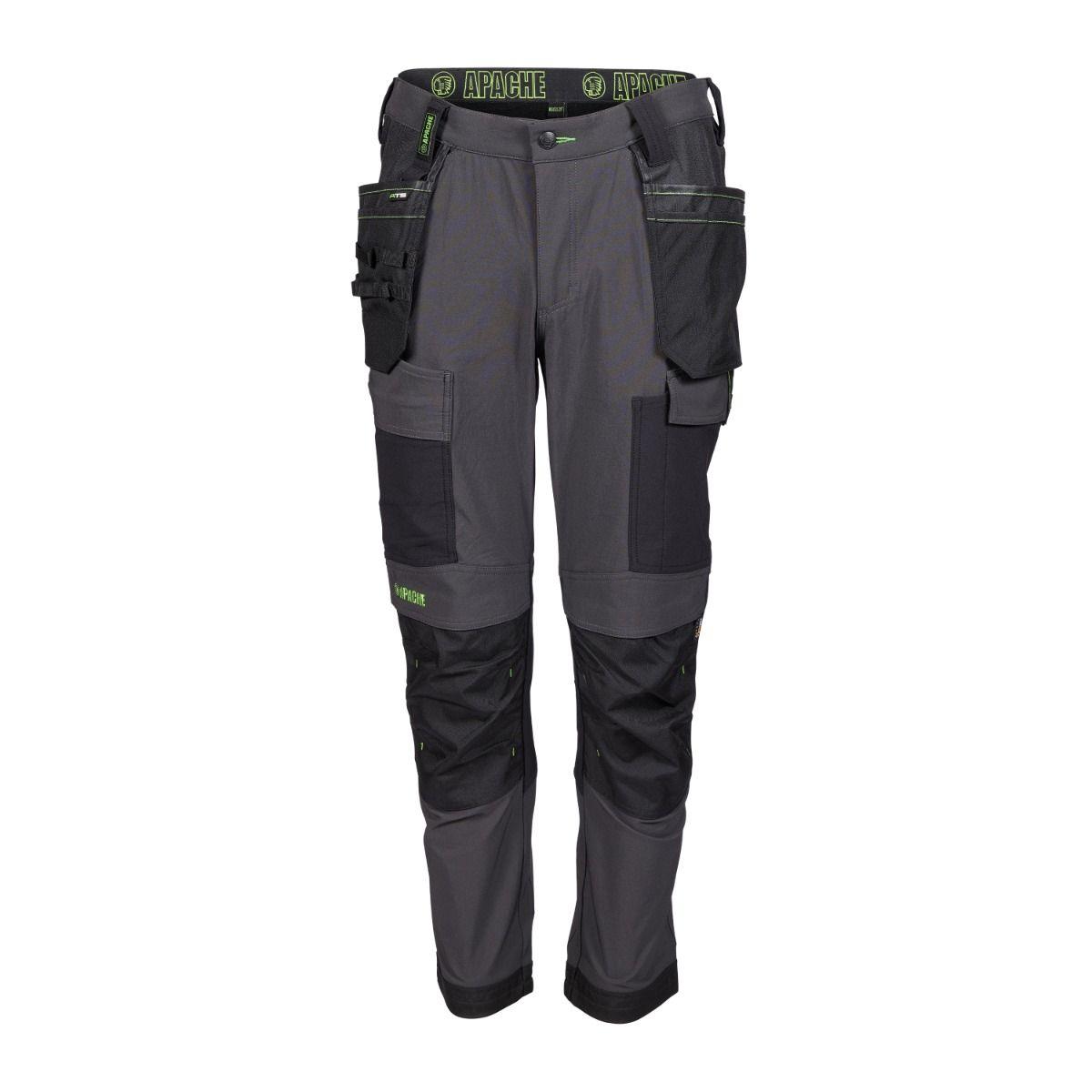 APACHE Calgary 4-Way Stretch Trouser Holster Pockets Knee Pad - Picture 14 of 25