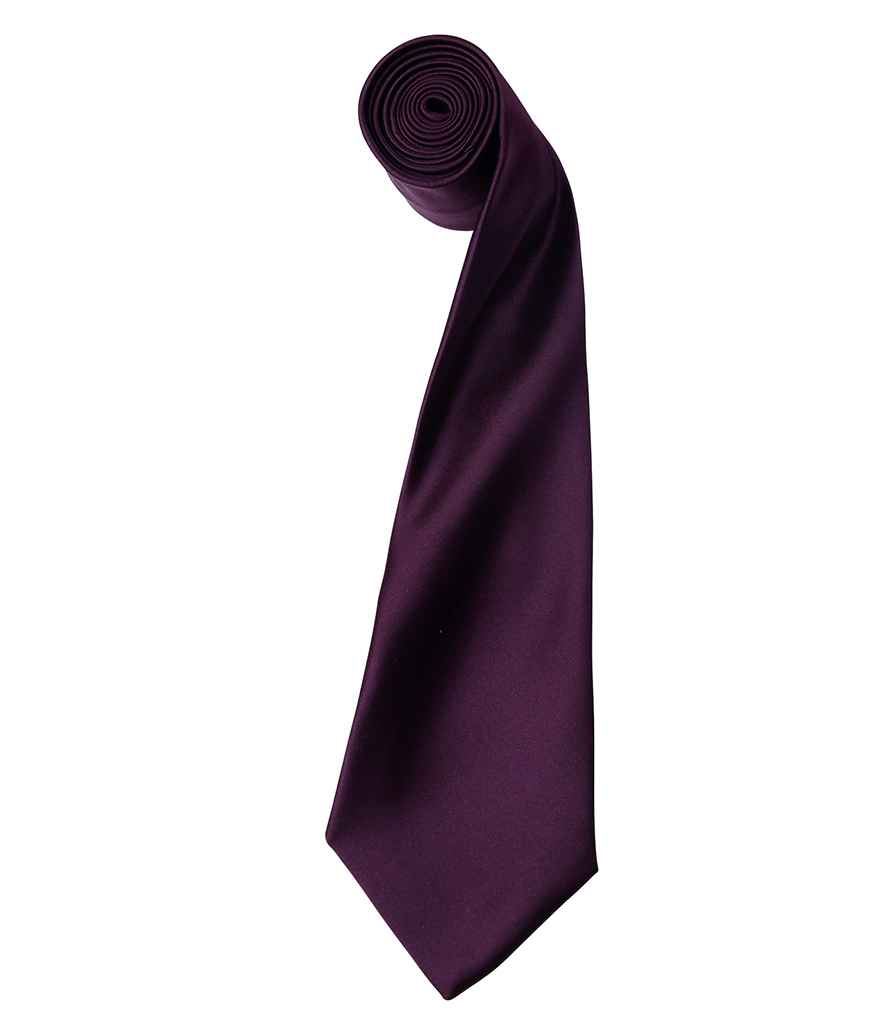Premier 'Colours' Satin Tie PR750 - Picture 3 of 39
