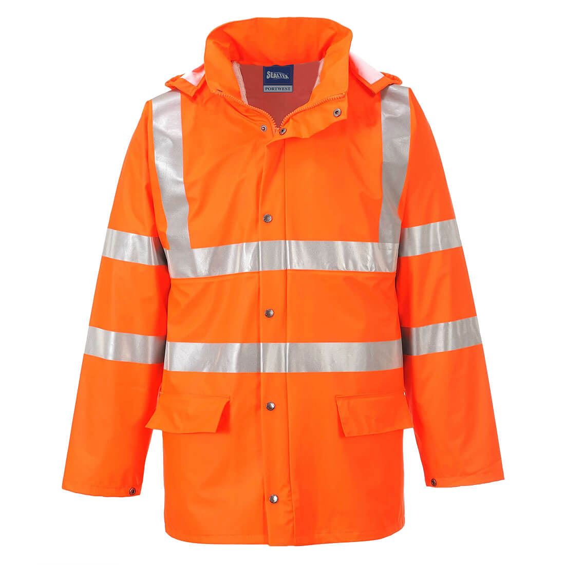 PORTWEST Sealtex Ultra Hi-Vis Rain Jacket Waterproof RT50 - Picture 2 of 2
