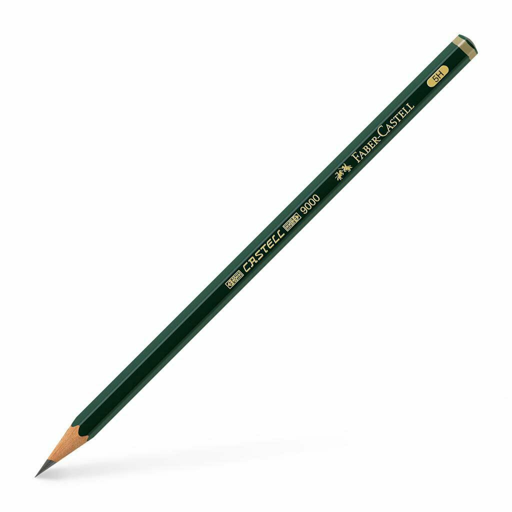 Faber-castell castell 9000 series Graphite pencil 5h (4005401190158)