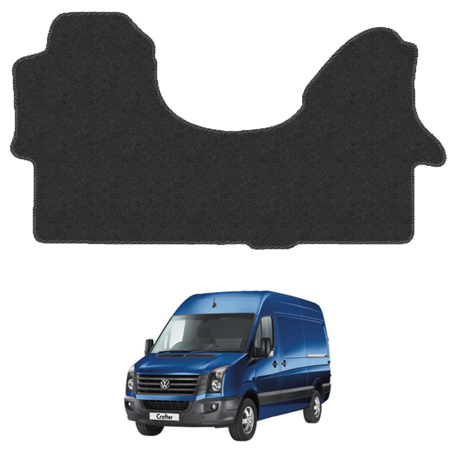 Floor Mats for VW Crafter 2006-2017 Tailored Carpet Colour Trim Van Mat Set - Picture 2 of 36