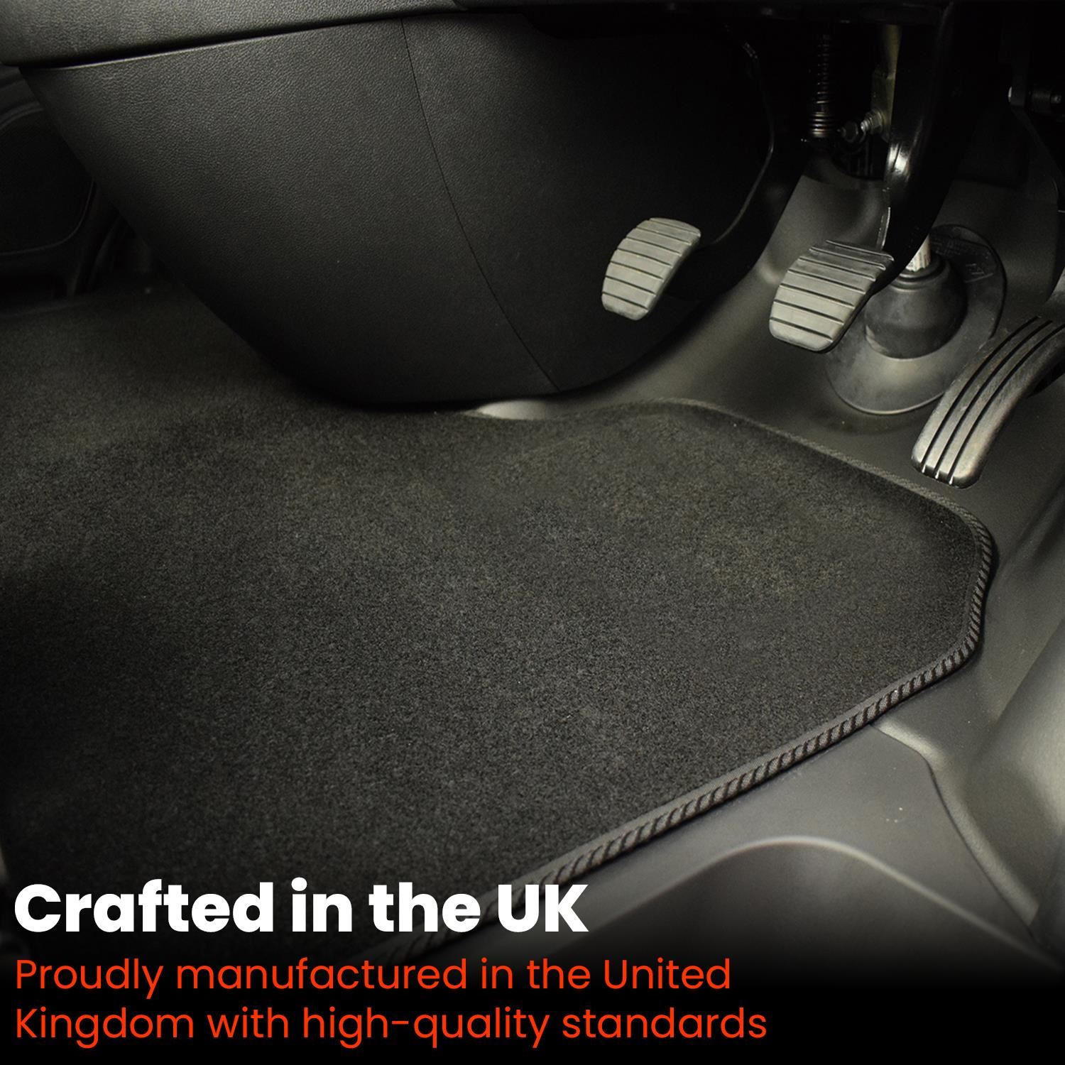 Floor Mats for Ford Transit Connect 2013-16 Tailored Carpet Colour Trim Van Mat - Picture 12 of 37