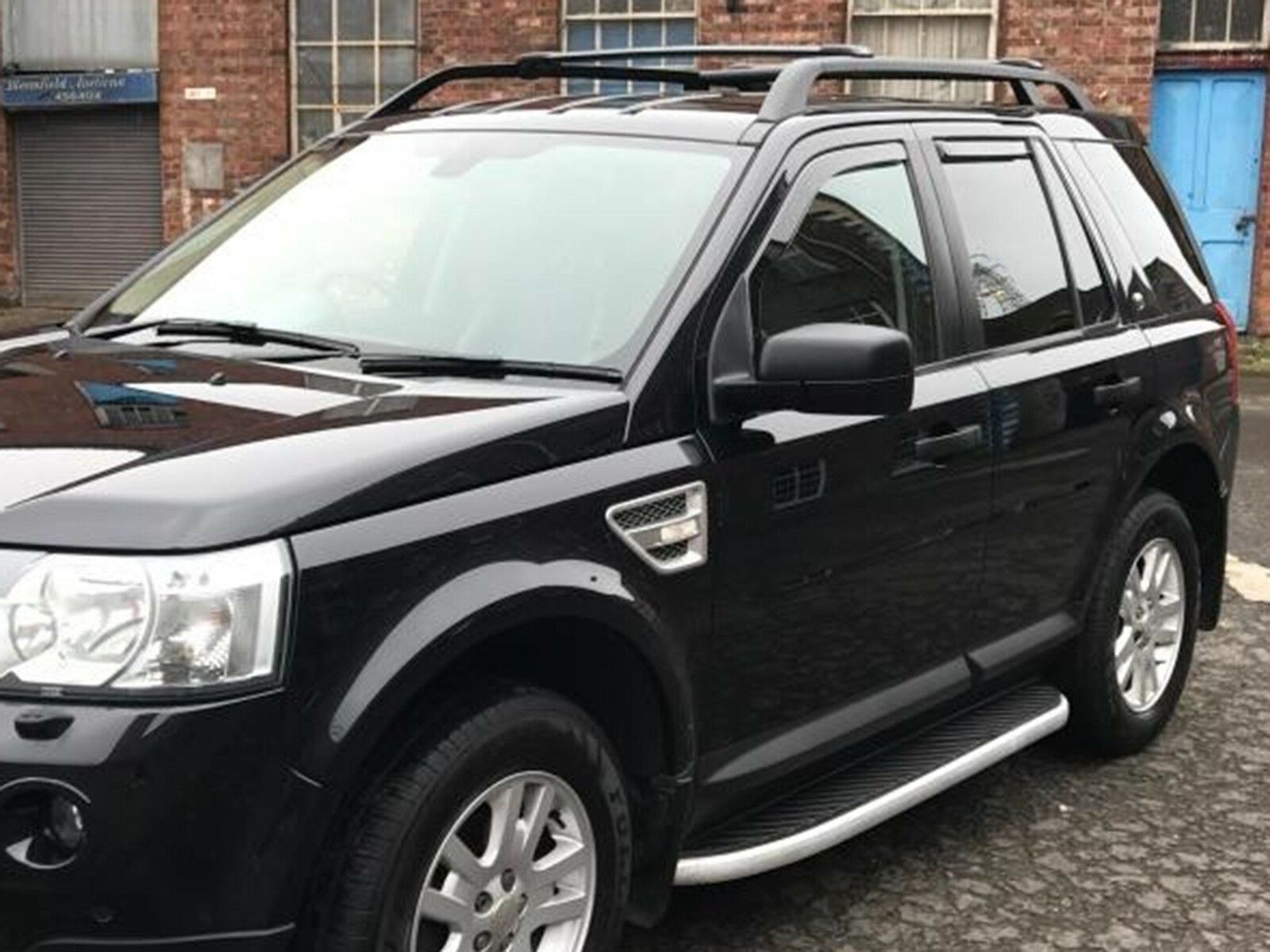 Tinted 4pc Set Front Rear Heko Wind Deflectors Land Rover Freelander (20062014) 5905784867793
