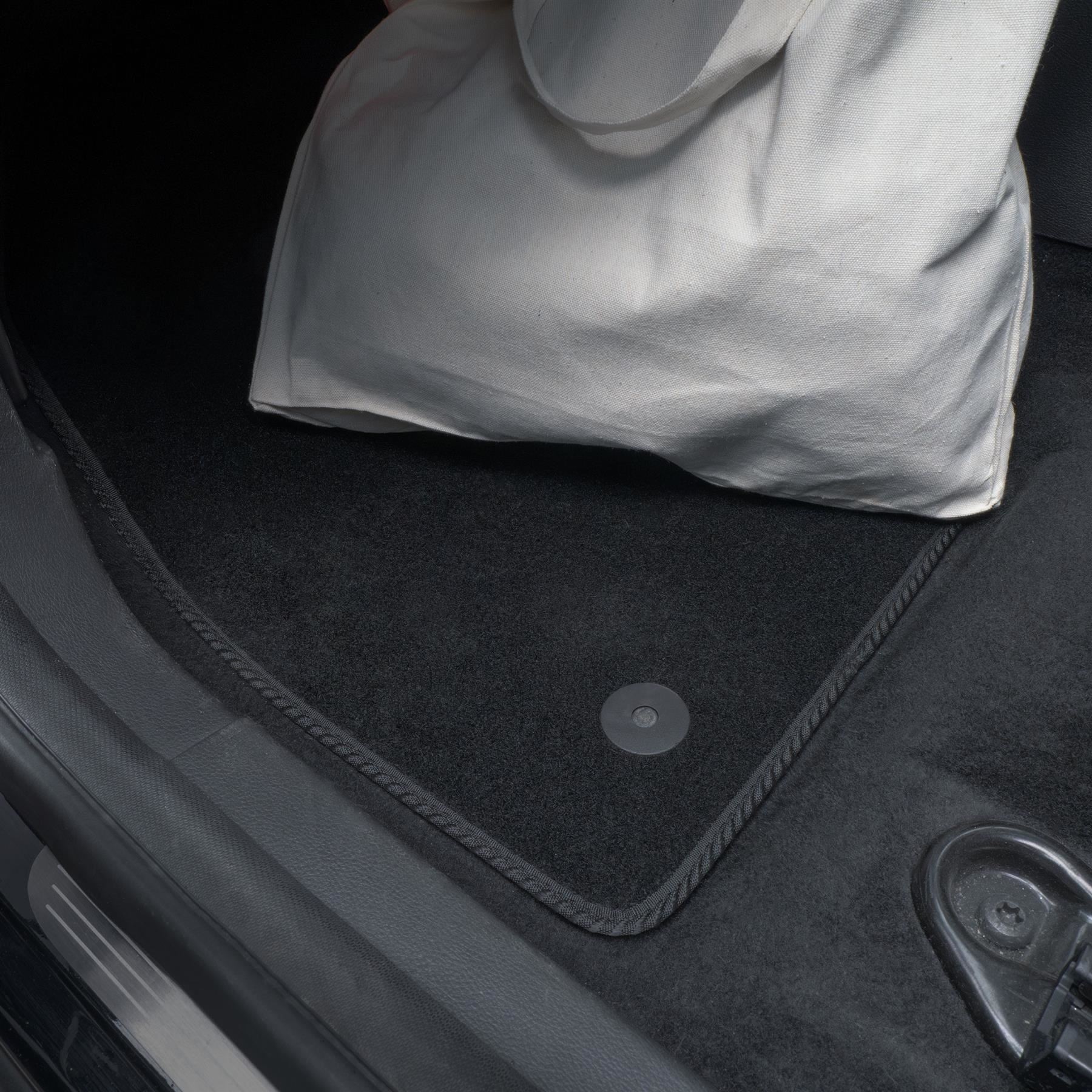 Car Mats for Smart ForFour (2014-2021) Carpet Colour Trim Tailored Fit Anti-Slip - Picture 34 of 35