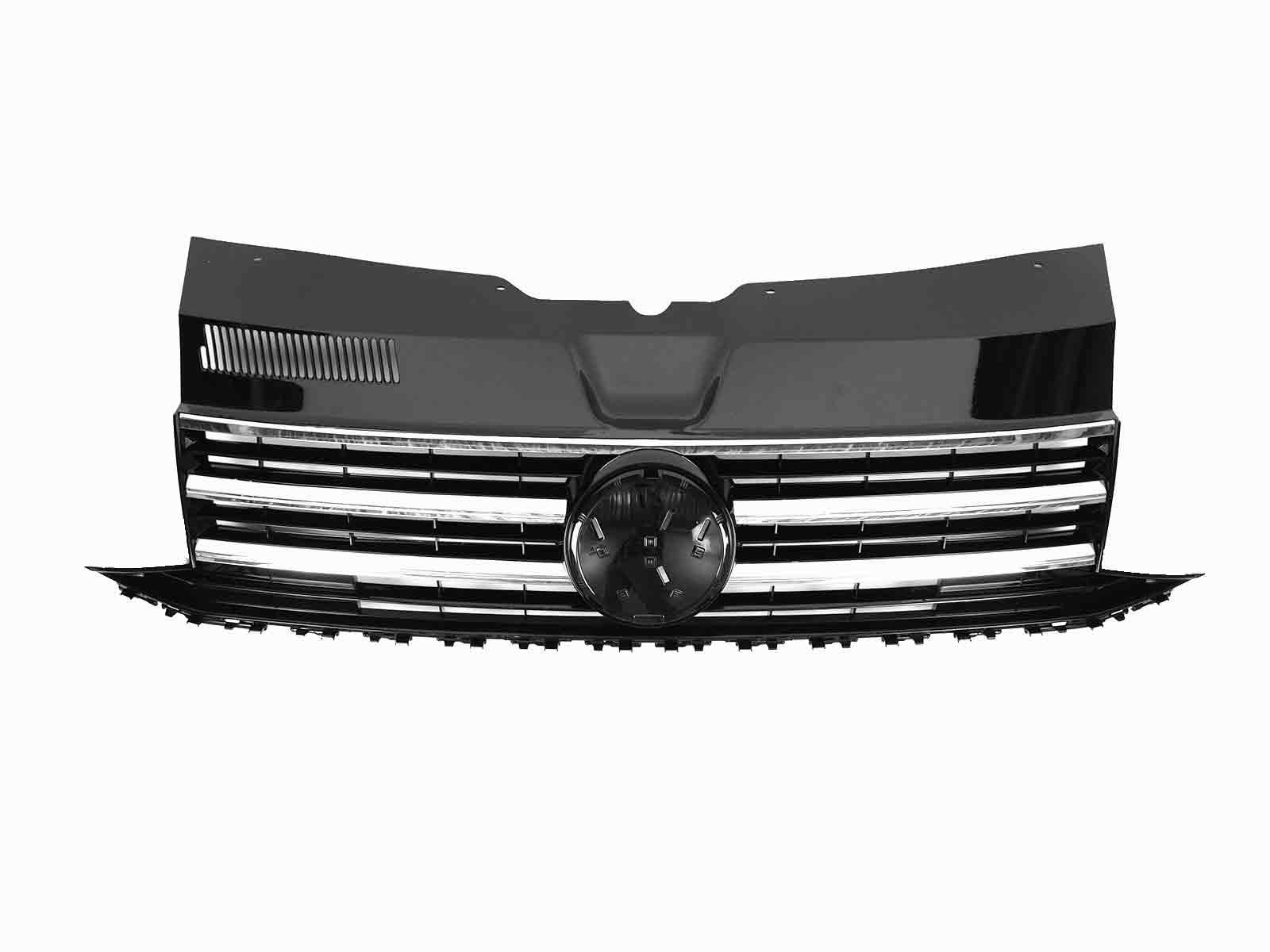 Carbon Fibre Bumper Grille Trims To Fit T6 Transporter 3 Piece 2016+