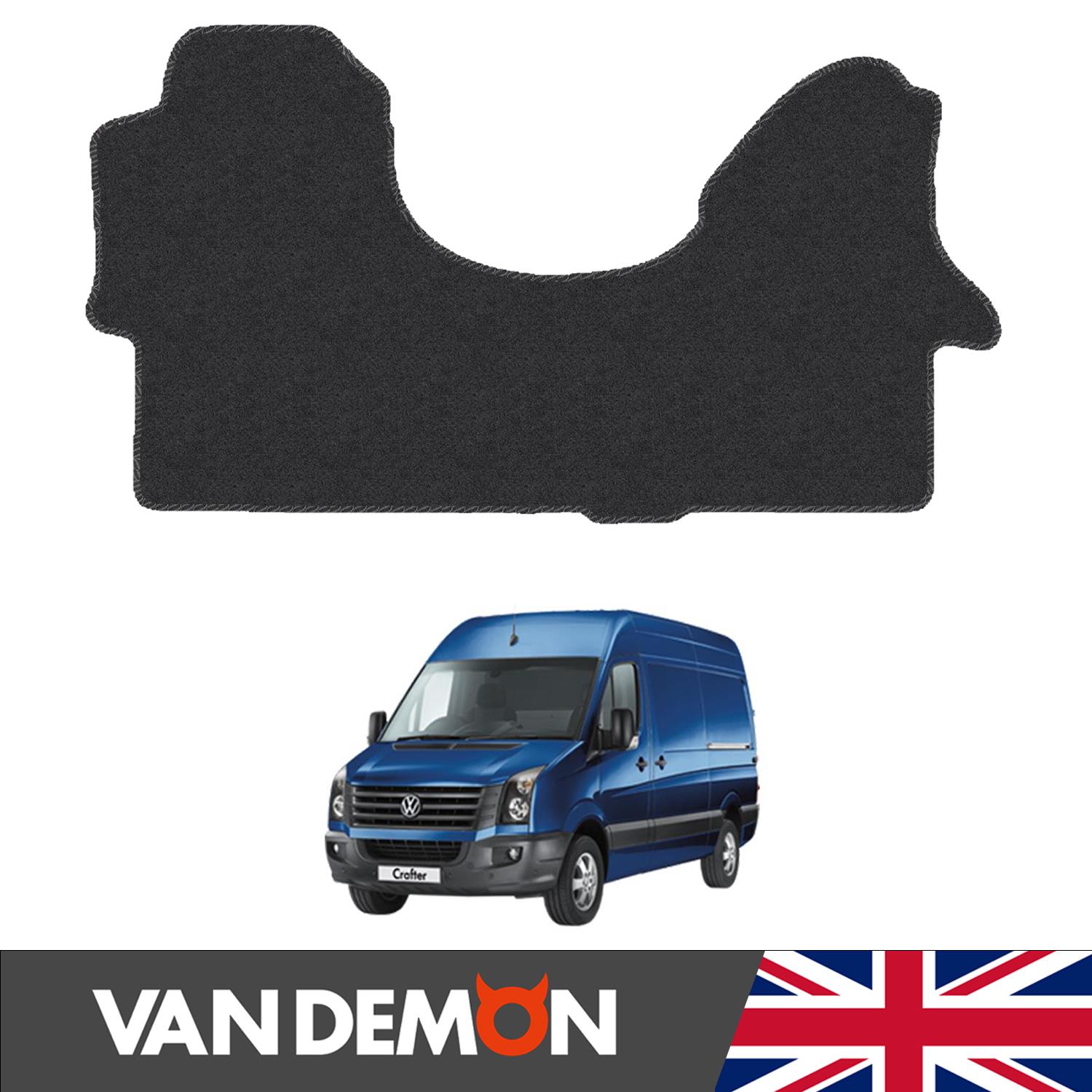 Floor Mats for VW Crafter 2006-2017 Tailored Carpet Colour Trim Van Mat Set - Picture 11 of 36