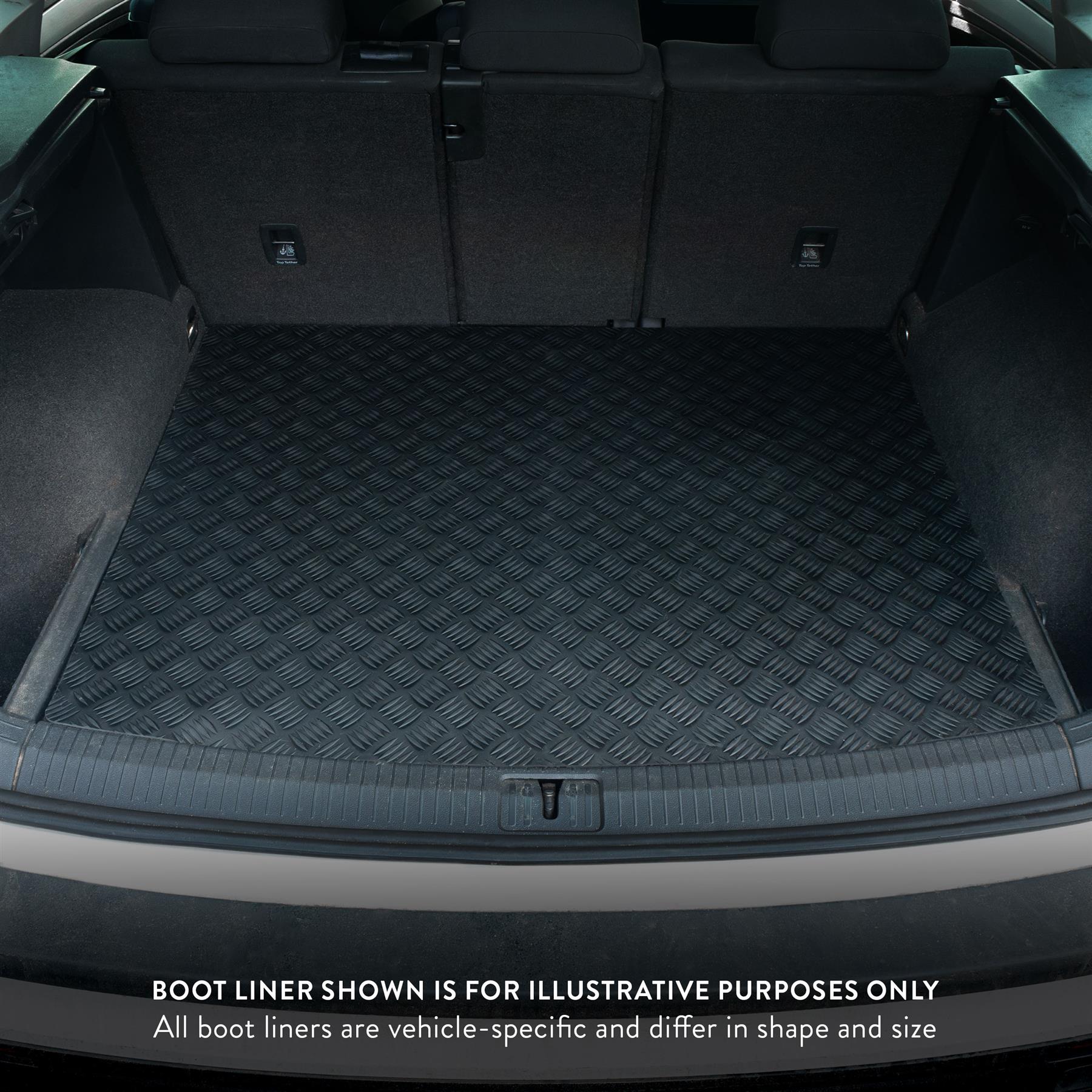 Renault Megane Hatchback (2017-2022) Boot Liner Carpet/Rubber Mat Colour Trim - Picture 33 of 38