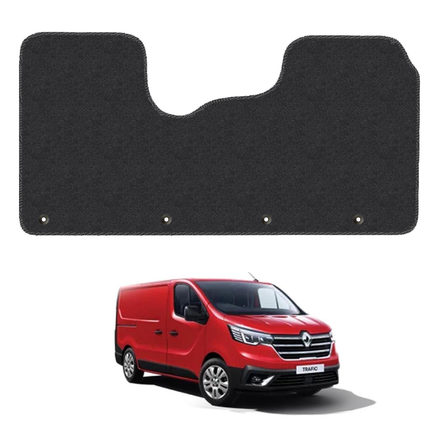 Floor Mats for Renault Trafic 2014+ Tailored Carpet Colour Trim Van Mat Set - Picture 2 of 36